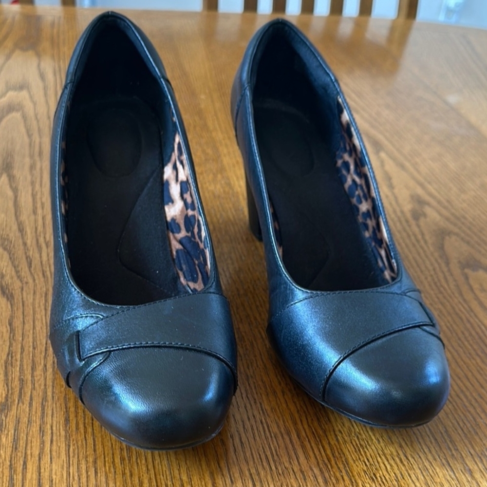 ISO Clarks Black Women's Heels
